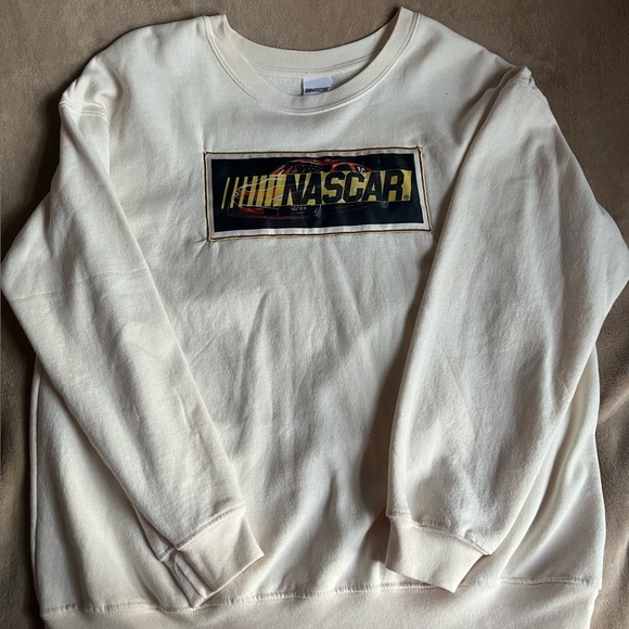 Nascar Other - Vintage NASCAR Daytona 500 Cream Crewneck Sweatshirt XL